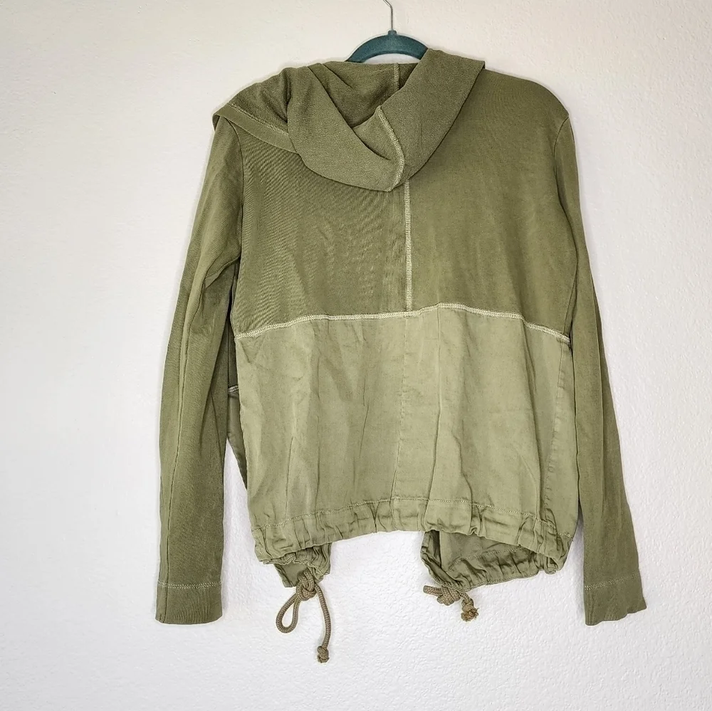 Anthropologie Postmark Green Terrycloth Jacket XS